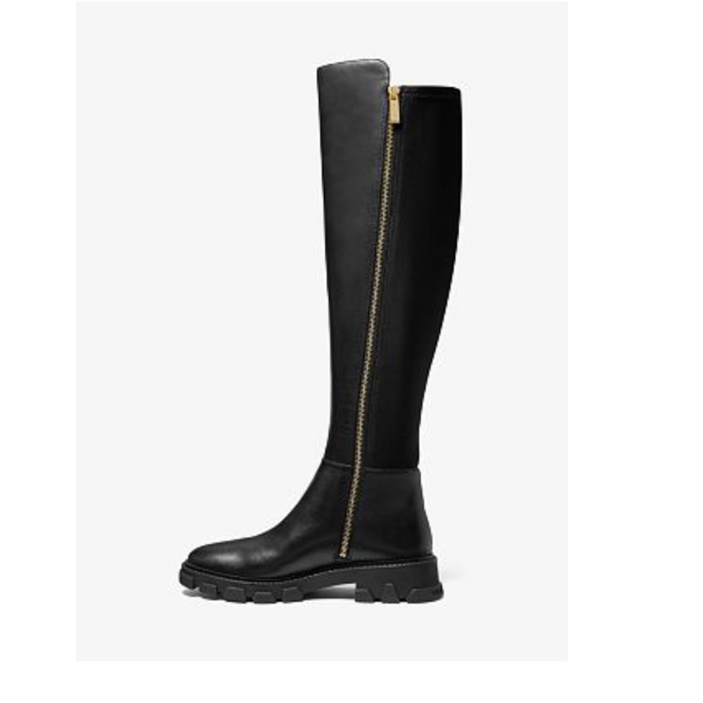 COPY - A Michael Kors ridley leather boots, barely worn - Picture 3 of 4